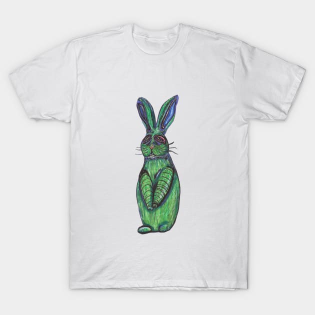 Tired Bunny T-Shirt by Banshee Designs 